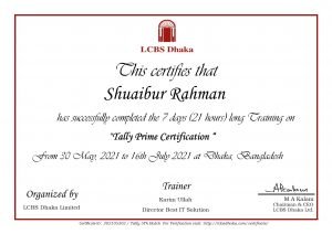 Shuaibur Rahman Tally Certificate.1