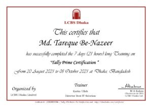 Md. Tareque Be-Nazeer